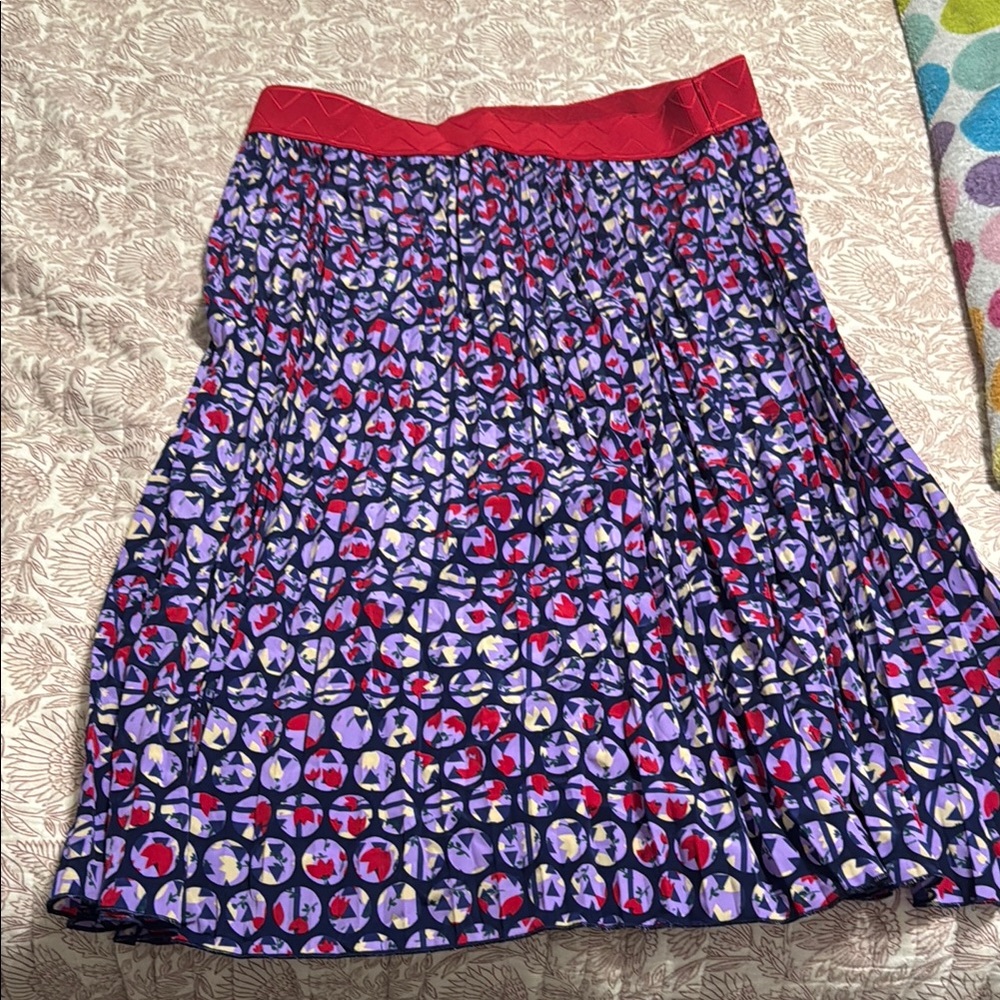 Colorful Patterned Women's Skirt